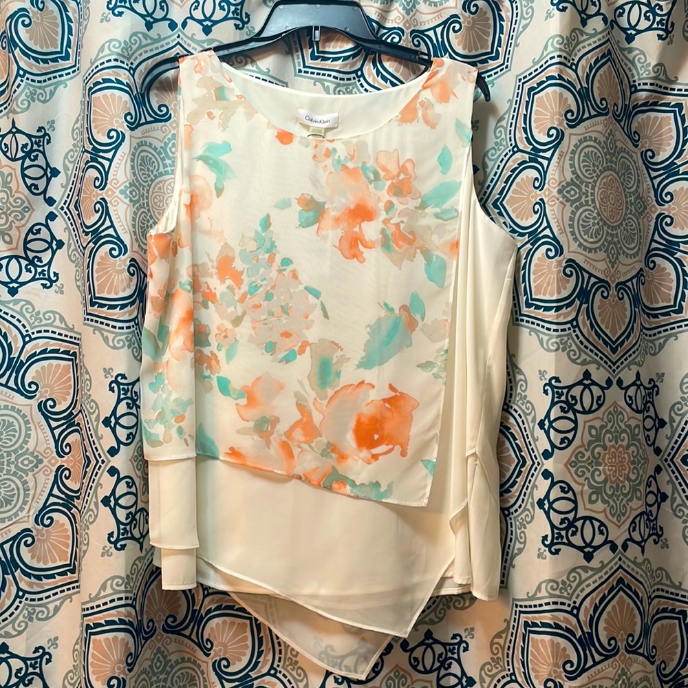 Calvin Klein top.